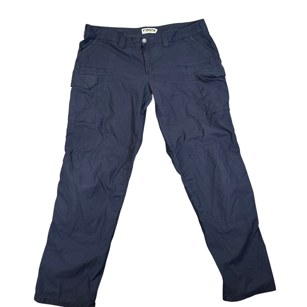 First Tactical V2 Pants Dark Navy Blue Cargo Utility Trousers 22 Tall FTTAG-230